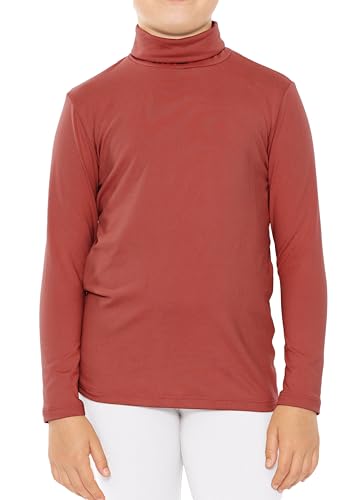 Image of STRETCH IS COMFORT Girl's Oh So Soft Long Sleeve Turtleneck | Youth Size 2-16