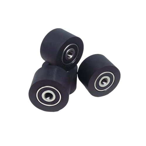 Roue de guidage polyuréthane 30 mm avec double roulement étanche 626RS