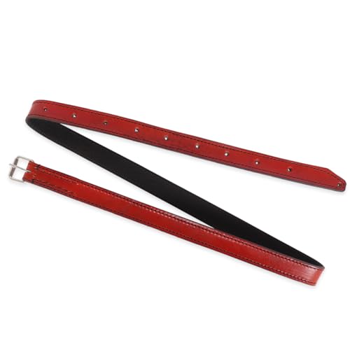 Loro De Couro Com Regulagem Forrado Com Fita Profissional Para Selas (marrom)