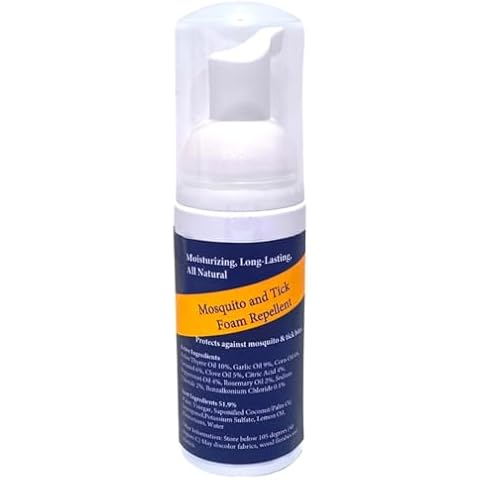 Flock Free Natural Mosquito Repellent, Tick Gnats and Chiggers Repellent Spray Foam (1) Cover