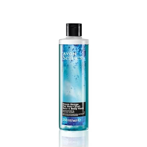 Avon OCEAN SURGE Shampoo & Duschgel für Männer 250 ml