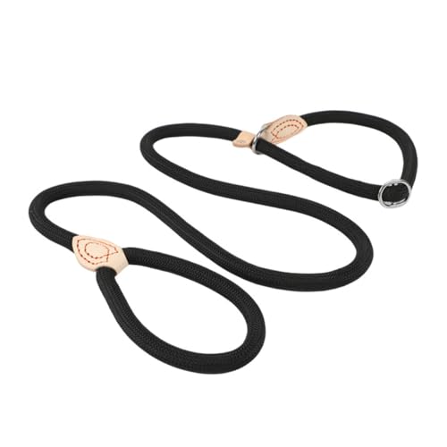 ドッグ スリップリード 犬用リーシュ ロープリード 8mm 150cm 引っ張り防止 訓練用 トレーニング用 軽量 持ちやすい 小型、中型、大型犬用