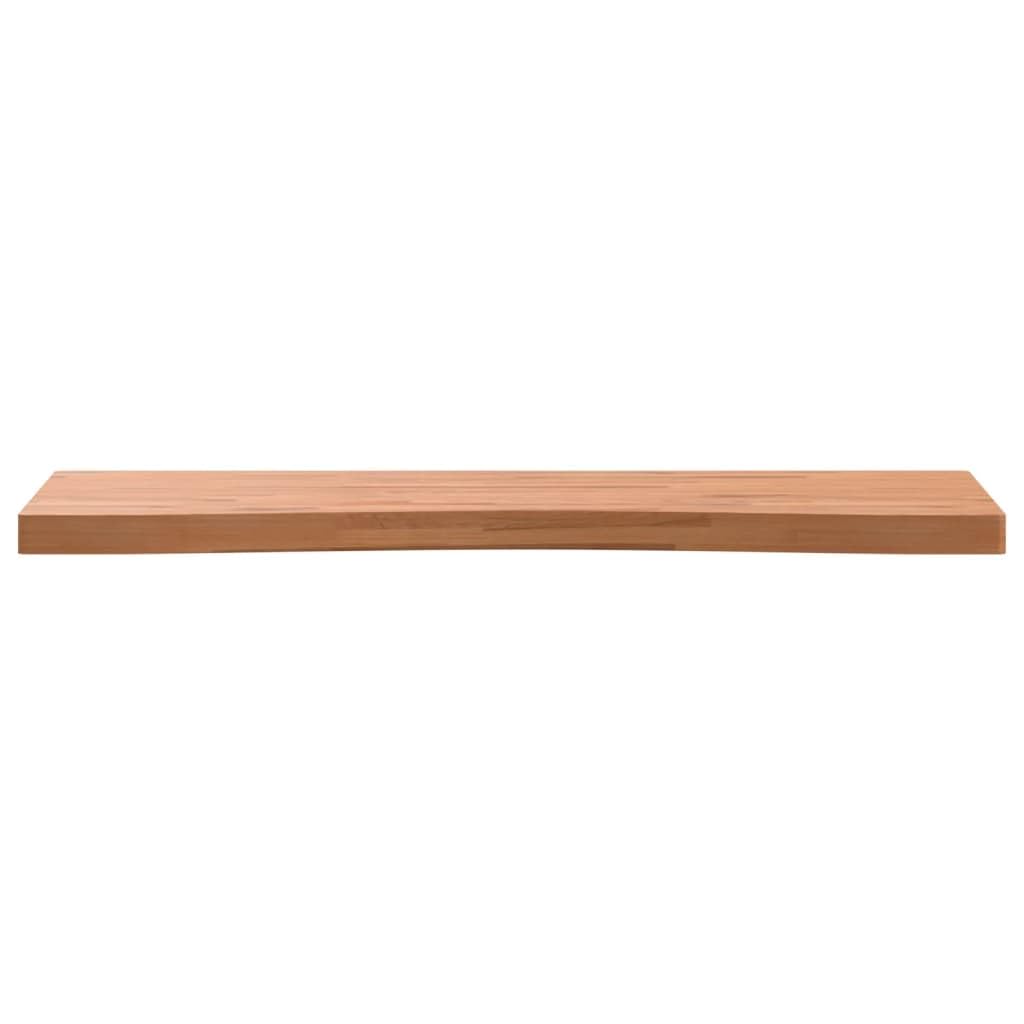 vidaXL Schreibtischplatte, Tischplatte, Esstisch, Arbeitsplatte für Büro, massives Buchenholz, 100 x 55 x 4 cm