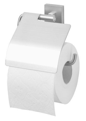 Preisvergleich Produktbild Tiger Melbourne Toilettenpapierhalter mit Deckel, Edelstahl gebürstet