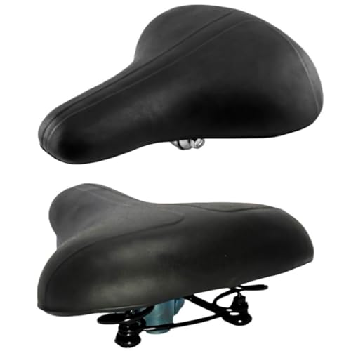 Banco Selim Largo com 2 Molas para Bicicleta Beach Bike – Modelo Confortável, Ideal para Passeios Longos(SOMENTE Manopla)