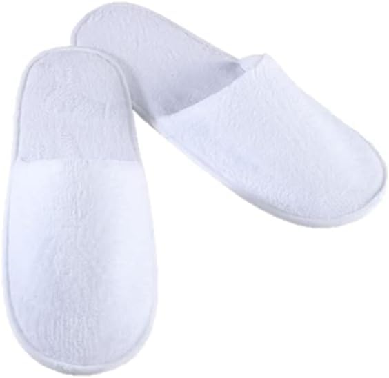 SHOBI 10 paia di pantofole per ospiti - Ciabatte Monouso per Hotel unisex Taglia unica