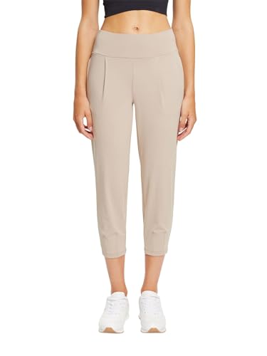 ESPRIT Damen Rcs Pants Ed Yoga Hose, Beige, M EU