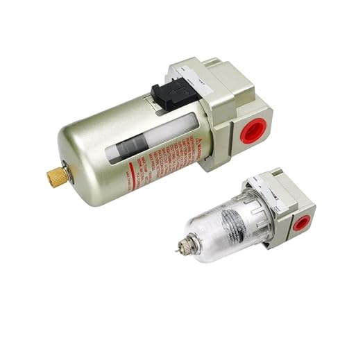 Séparateur d'huile pneumatique AF2000-02 avec filtre à air et raccord PC6-02 pour compresseur