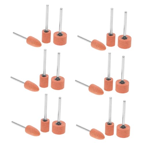 ERINGOGO 45pcs Grinding Stones Kit Accessories for Grinder Wheel Polishing Kit Sharpening Stones Mini Drill Bit Set for Jade and Gemstones