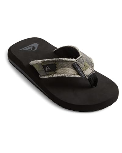 Quiksilver Boys Monkey Abyss Youth Beach & Pool Shoes, Brown (Green/Green/Black Xggk), 12 UK