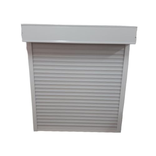 Persiana Enrollable de Aluminio con cajón y Motor con Mando