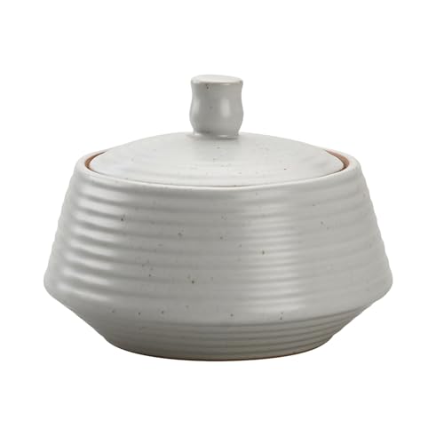 NCQIXIAO Retro Ceramic Kitchen Canister with Airtight Lid