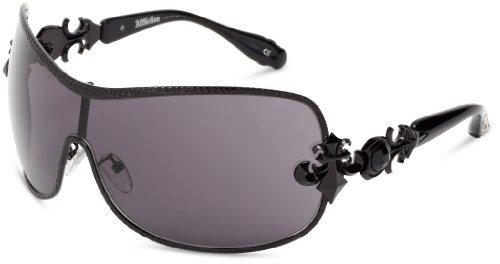 Affliction Sunglasses Women's Fiona Sunglasses, Black, 138 mm