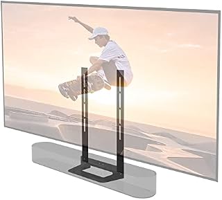 Sound bass Beam TV Mount, Compatible with Generation 1 & 2 Sonos Beam Mounting Bracket for TV, Black, Full Hardware Kit Included, Beam Soundbar