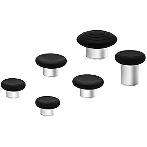E-WOR Replacement Swap Thumbsticks Joysticks Magnets Thumbsticks (6 pcs) Fits for Xbox One Elite Series 2 Controller Cover