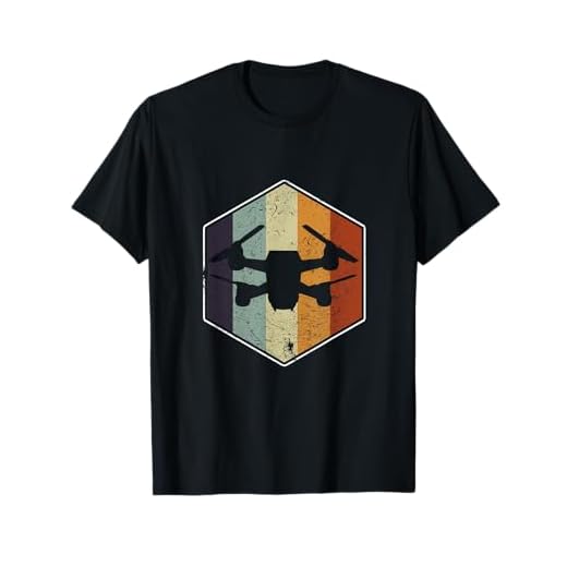 Vintage Quadcopter FPV RPV Drone Racer Pilot T-Shirt