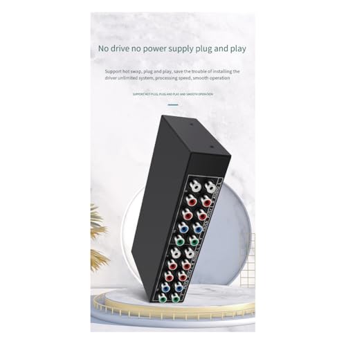 Selector de video componente YPbPr para conectar consolas retro en salones 5