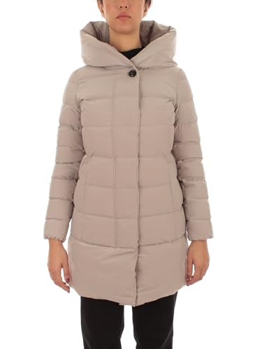  WOOLRICH Puffy Prescott Parka in Urban Touch da donna light taupe - large