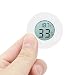 Sazao Humidimètre, Humidimètre Numérique - 50 - +70 °C pour Vitrine pour Vitrine Réfrigérée(Blanche)