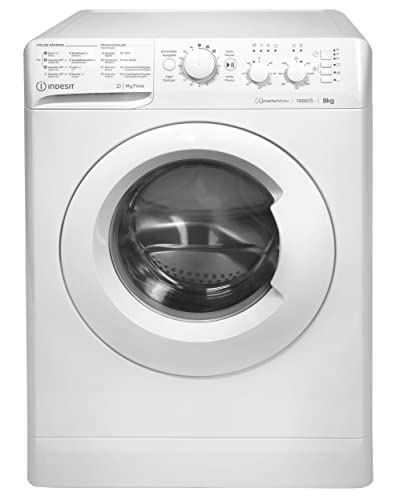 Lavadora Indesit MTWC91083WSPT 1000 rpm Blanco 9 kg