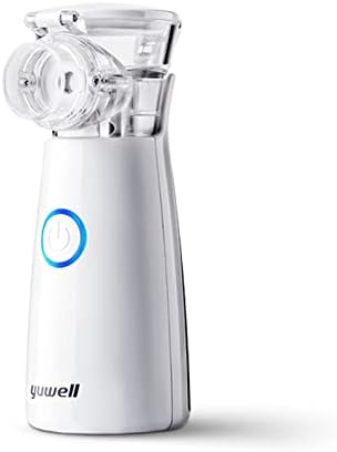 yuwell Portable Nebuliser Machine for Kids and Adults, Silent Mesh Nebuliser Ideal for Travel and Home Use