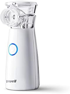 yuwell Portable Nebuliser Machine for Kids and Adults, Silent Mesh Nebuliser Ideal for Travel and Home Use