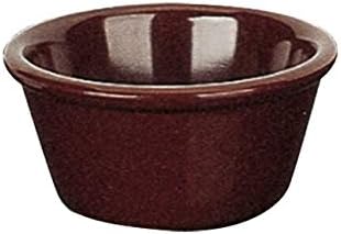 4 oz Smooth Ramekin Chocolate - 2.5 x 3.25 in. - Pack of 72