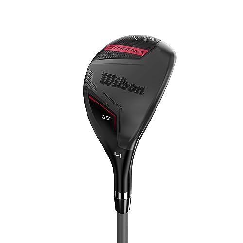 Wilson Staff Golf Club, Dynapower 4 Hybrid, Graphite, for Men