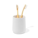 Progettato a Vancouver - Abbiamo meticolosamente progettato questo portaspazzolino per un bagno moderno e senza ingombri.