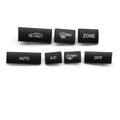 Botón aire acondicionado Benz Clase E W212 set de 7 piezas para control de temperatura de salpicadero