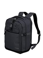 Travelite Handgepäck Rucksack, RyanAir Maße, KICK OFF, Laptop Rucksack 13 Zoll, Praktischer Rucksack mit Dehnfalte + Aufsteckfunktion, 40 cm, 20-23 Liter