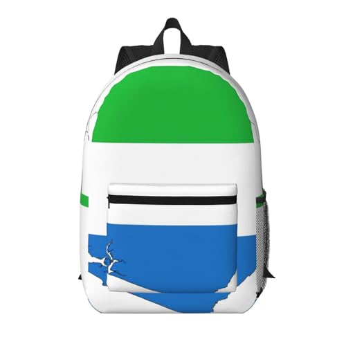 Sac à dos d'école léger EdWal noir avec poche avant pour adolescent