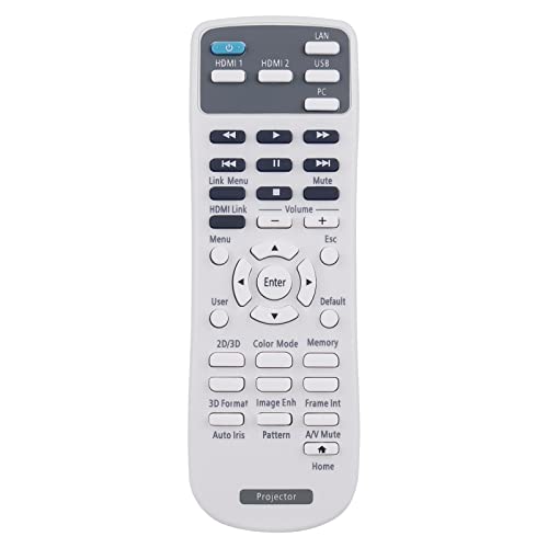  CH-TW5300 sub CH-TW5200/EH-TW5200/TW5210/TW5350 Telecomando di ricambio AIDITIYMI per proiettore Epson Remote Controller.