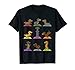 Dackel Yoga T-Shirt Lustige Hunde in Yoga Posen Sport Shirt