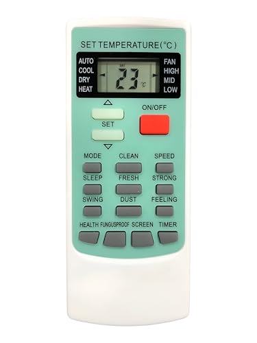 Image of Upix AC Remote No. 45 (No Backlight), Compatible /Replacement for Haier AC Remote Control (Exactly Same Remote Will Only Work)