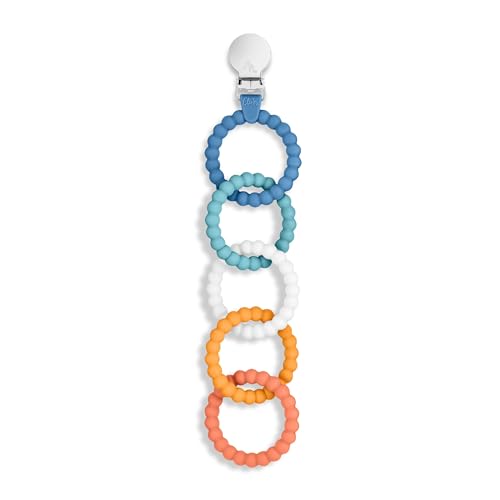 Image of Ryan & Rose Cutie Clinks Attachable Teether Chew Toy for Babies (Paddleboard)