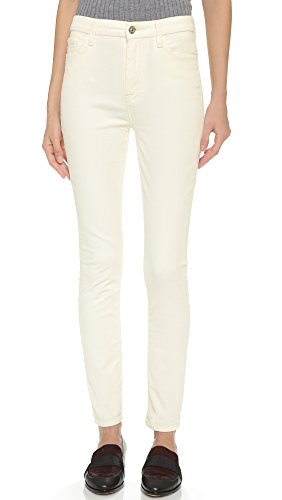 7 For All Mankind Women's The Highwaist Skinny In Soft White