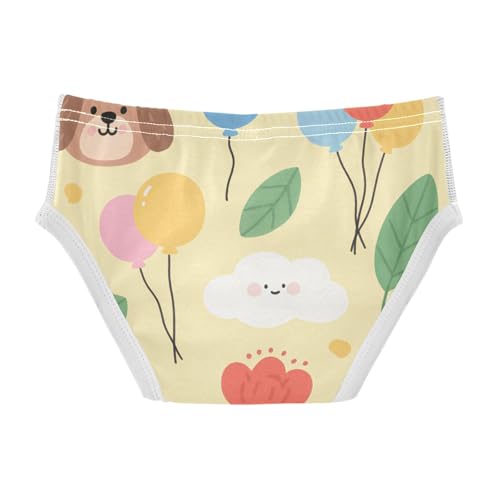 GuoChe Toddler Underwear Soft Cotton in Sizes 2T,3T, 4T, 5T, 6Y and 8Y2