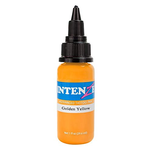 Intenze Tattoo Ink Golden Yellow 1 oz