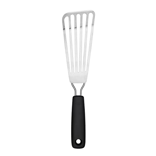 OXO Good Grips Little Fish Turner,Silver/Black