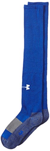 Under Armour Men's Soccer Solid Over-The-Calf Socks, Royal, One Size