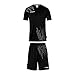 Produktbild Uhlsport Herren Score 26 Fußball Trikot-Set - Fußball-Set Bestehend Aus Trainings-Shirt Und Trainings-Hose, Schwarz/Weiß, L EU