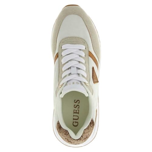 Guess baskets beige FLPEAG ELE12 solution confort et style