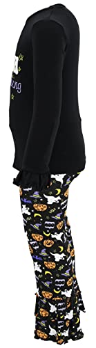 Image of Unique Baby 2 Piece Girls Double Ruffle Leggings and Long Sleeve Shirt Clothes Set Kid and Toddler Girl Outfit