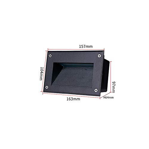 Lampe murale extérieur IP65 pour sécuriser la marche escalier et éviter les chutes