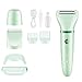 KEXIAO Stainless Steel Face Epilator Washable Hair Removers Hair Removal Device Hair Removal Tool Electric Face Removers