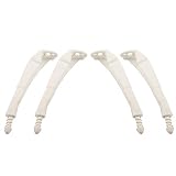 KINGDUO Kit De Soutien À L'Extension De Dérapage De L'Équipement D'Atterrissage À Ressort pour Le Quadcopter De Drone Rc De La Série Syma X8-Blanc