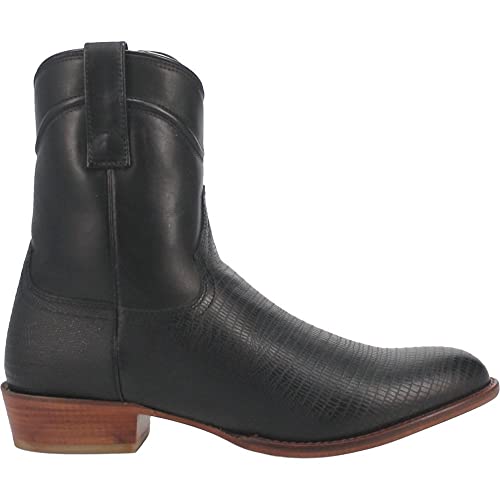 Image of Dingo Jackson Mens Lizard Print Zip Boots DI328-BRN