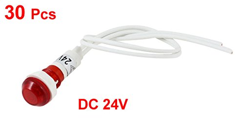 Cole Hersee PL-523-AC-BX Amber 12V LED Pilot Light (5/8-32 Bld Boxed)