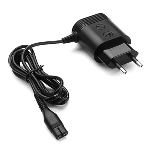 Generic Electric Shaver Charger Cable, Black, EU Plug - Image 2